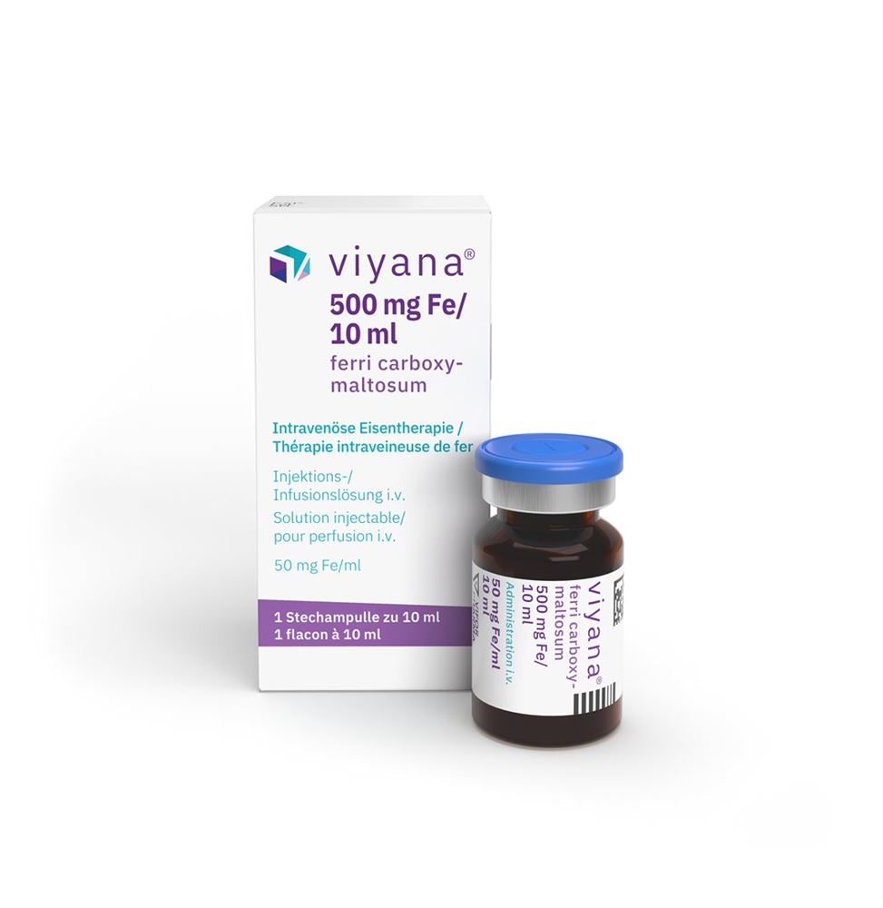Viyana Inj Inf Präp 500 mg/10ml Durchstf 10 ml, Hauptbild