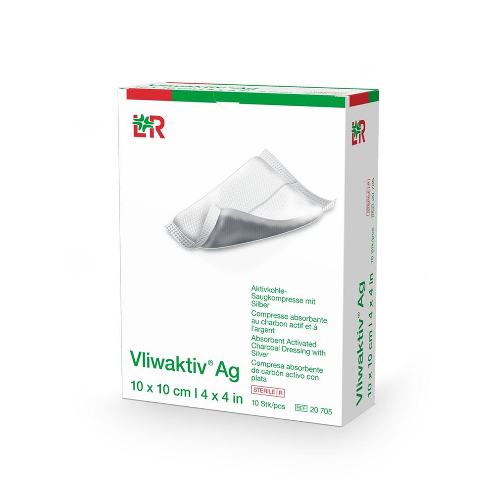 VLIWAKTIV Ag pansement charbon actif, image principale