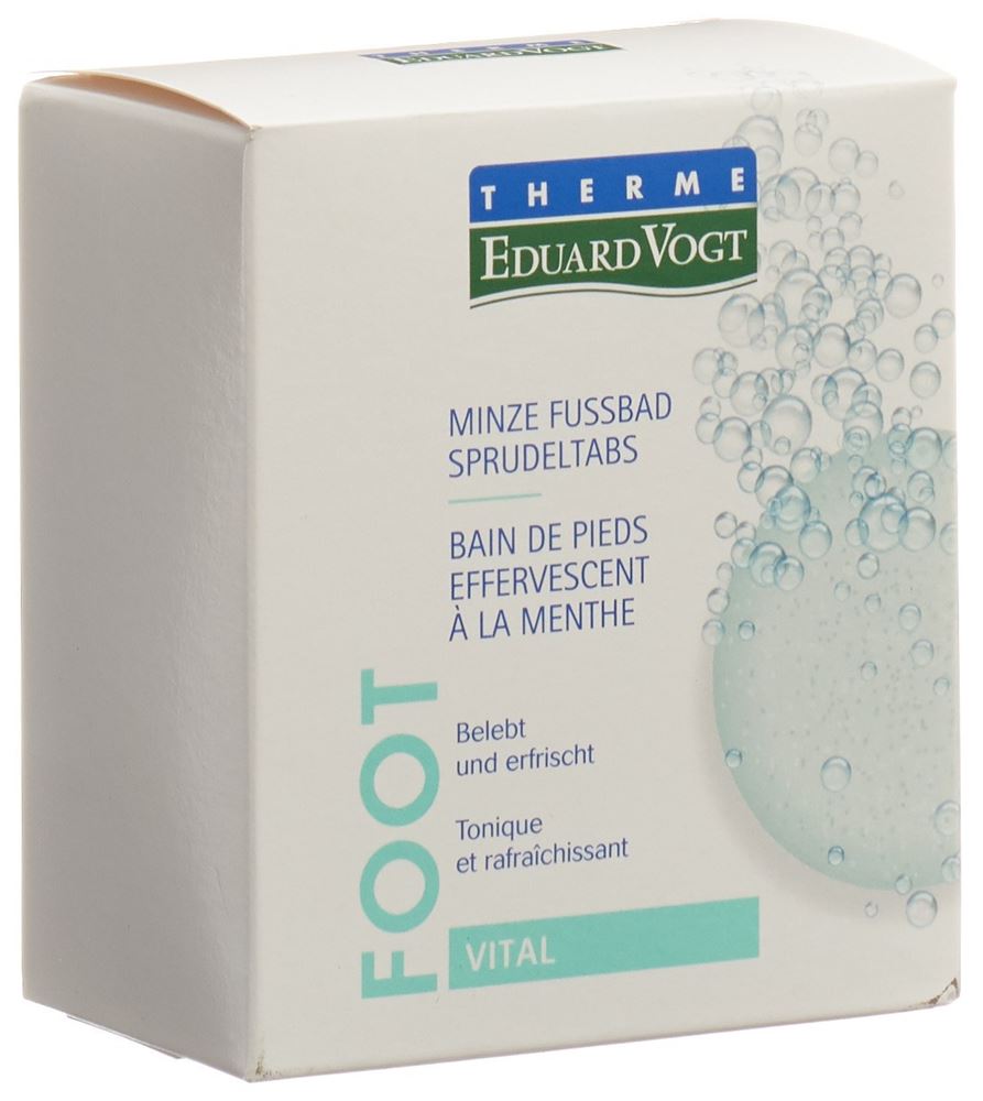 EDUARD VOGT VITAL bain de pieds effervescent