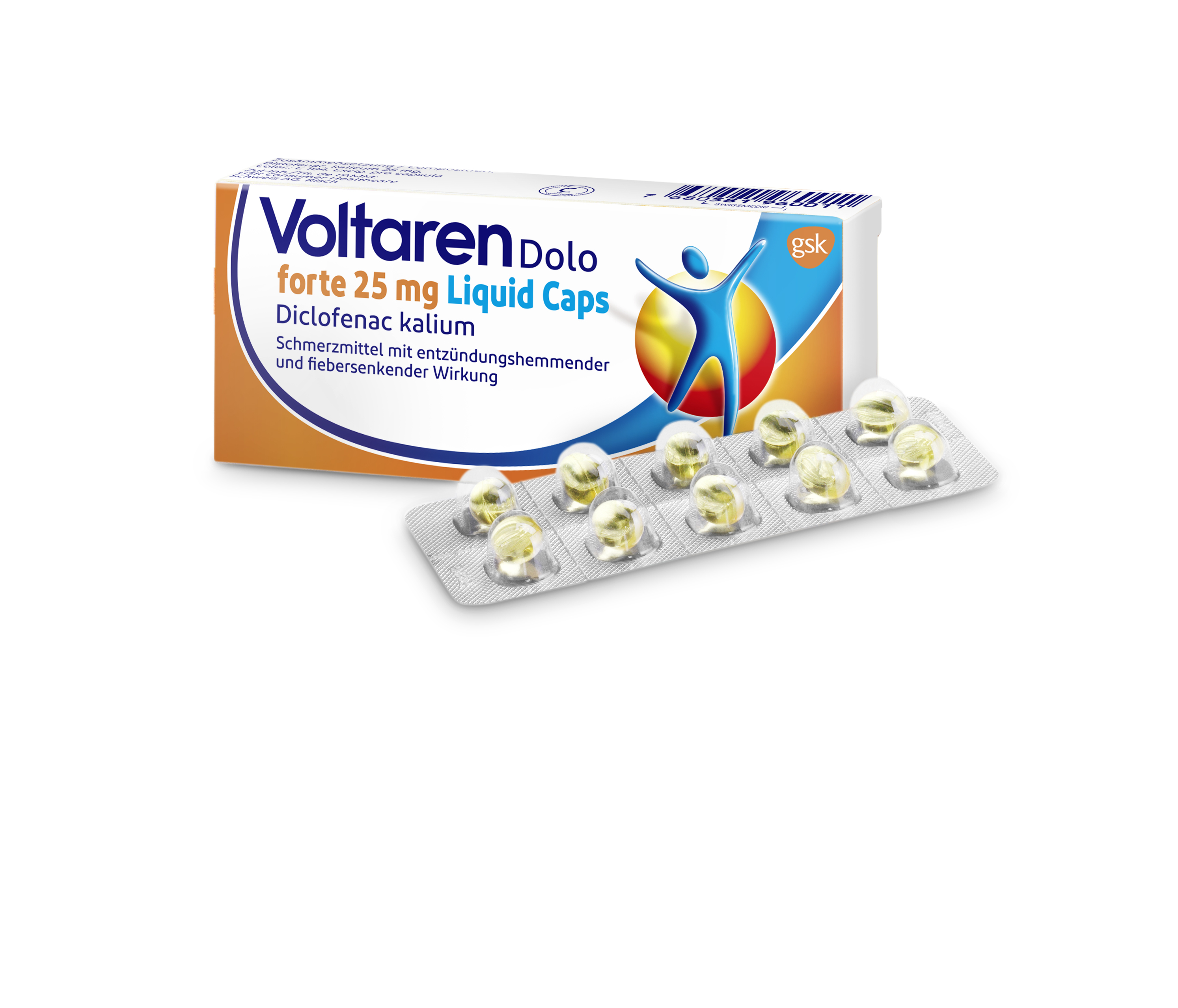 Voltaren forte Liquid Caps 25 mg, Bild 2 von 4