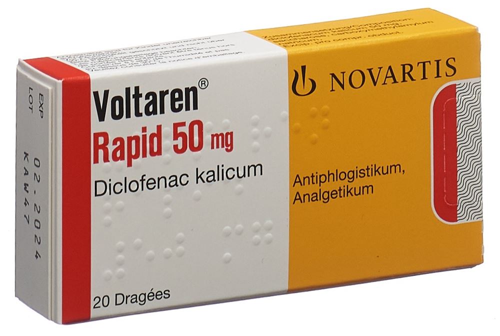 VOLTARENE Rapid 50 mg, Hauptbild