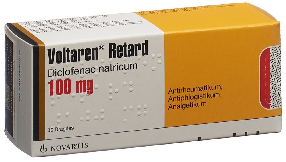 Voltaren Retard 100 mg, Hauptbild