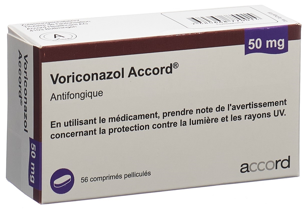 VORICONAZOLE Accord 50 mg, image 2 sur 2