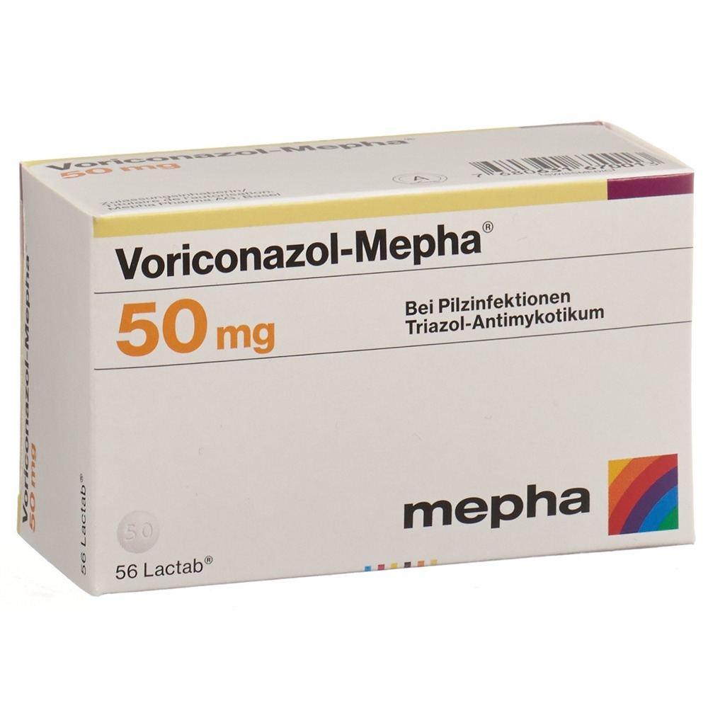 VORICONAZOLE Mepha 50 mg, image principale