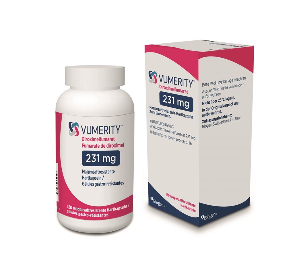 VUMERITY caps 231 mg bte 120 pce, image principale VUMERITY caps 231 mg bte 120 pce, image principale