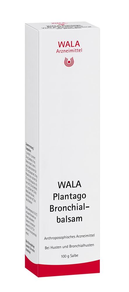 WALA plantago baume bronchial