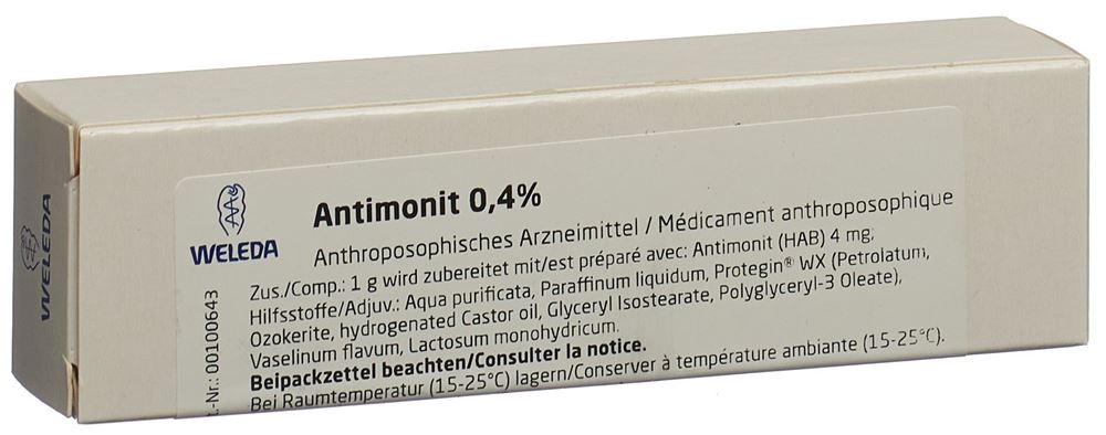 Weleda Antimonit 0.4 %, Hauptbild