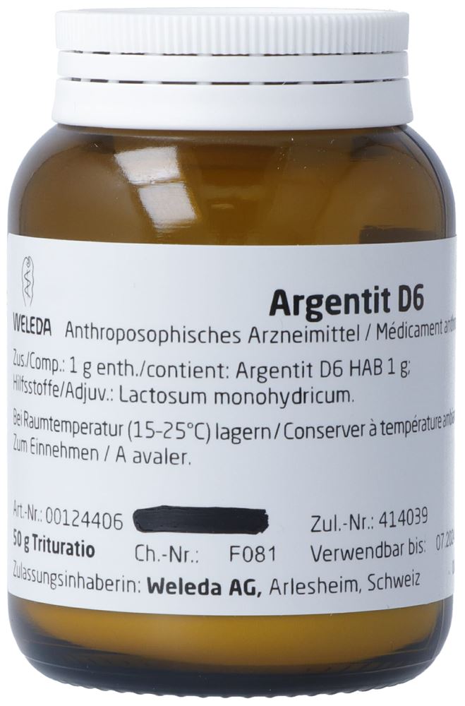 Weleda Argentit 6 D, Hauptbild