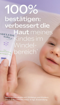 Weleda baby DERMA 3en1 crème change, image 3 sur 5