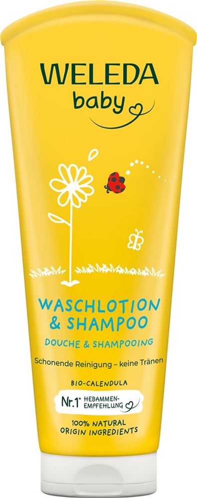 Weleda BABY Waschlotion & Shampoo, Hauptbild