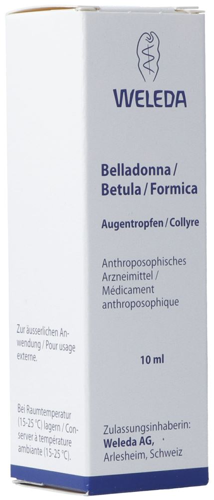 Weleda Belladonna/Betula/Formica