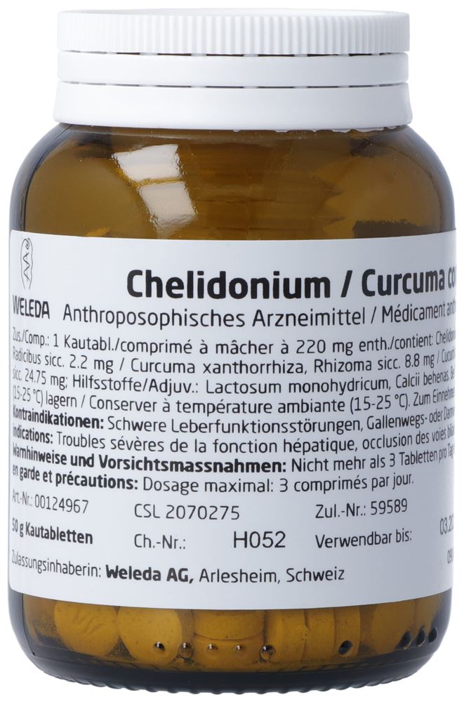 Weleda chelidonium/curcuma comp.