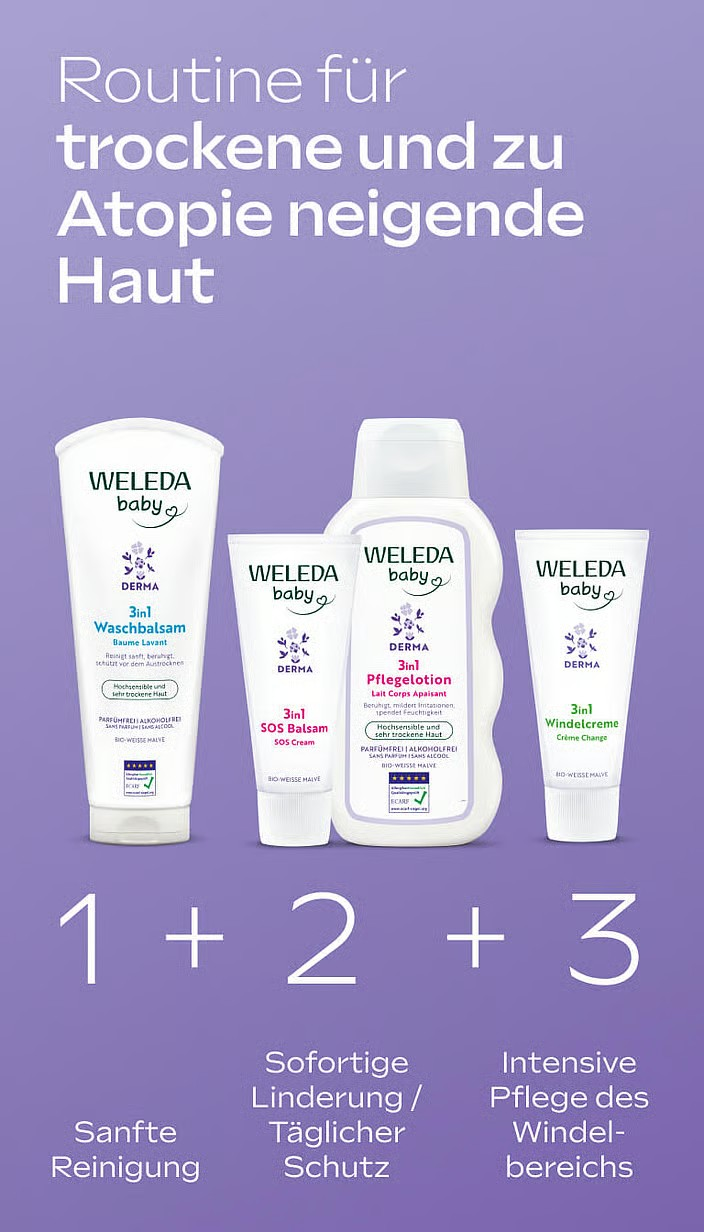 Weleda Derma 3in1 Pflegelotion, Bild 5 von 5