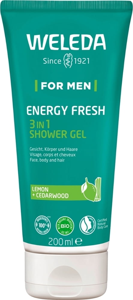 Weleda FOR MEN 3in1 Shower Gel, Hauptbild