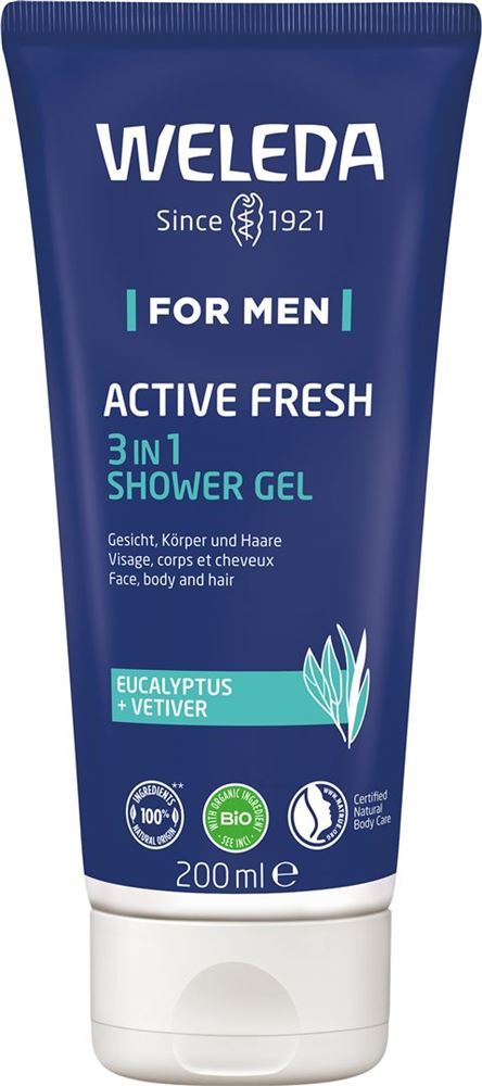 Weleda FOR MEN ACTIVE FRESH-Aktiv-Duschgel