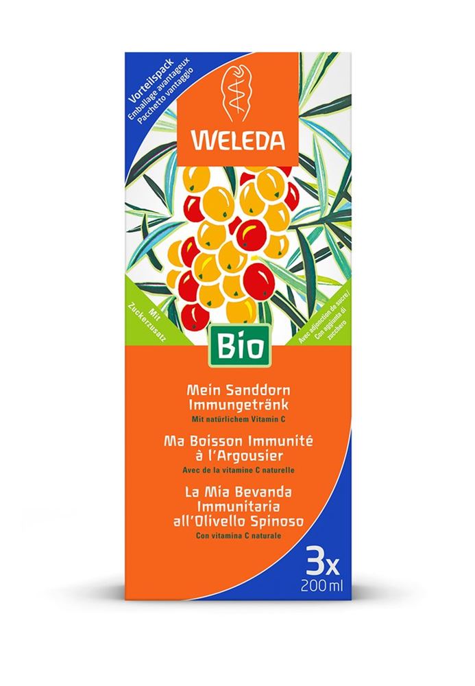 Weleda ma boisson immunité à l'argousier