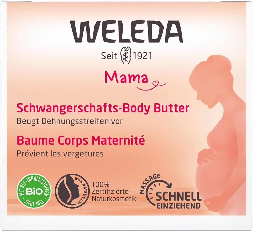 Weleda MAMA baume corps, image principale