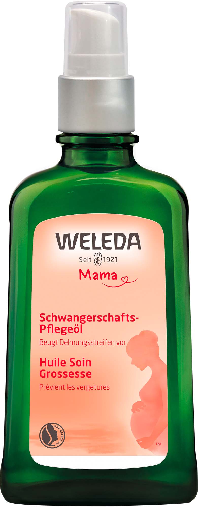 Weleda MAMA huile soin, image principale