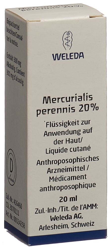 Weleda mercurialis perennis 20 %