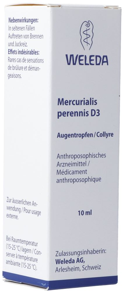Weleda Mercurialis perennis 3 D, Hauptbild