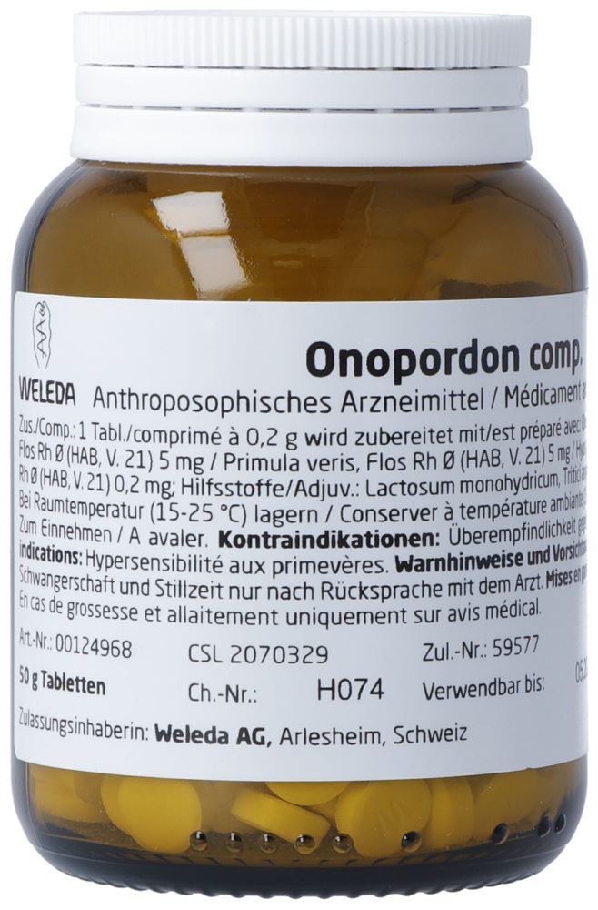 Weleda onopordon comp. Rh