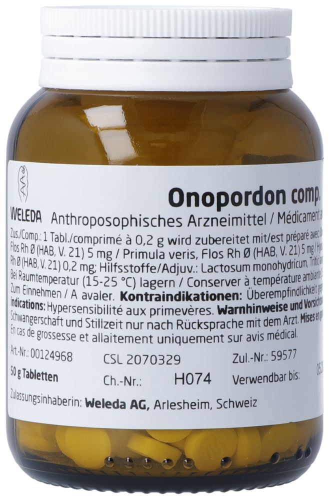 Weleda Onopordon comp. Rh