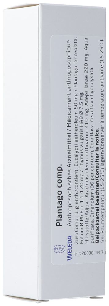 Weleda plantago comp., image principale