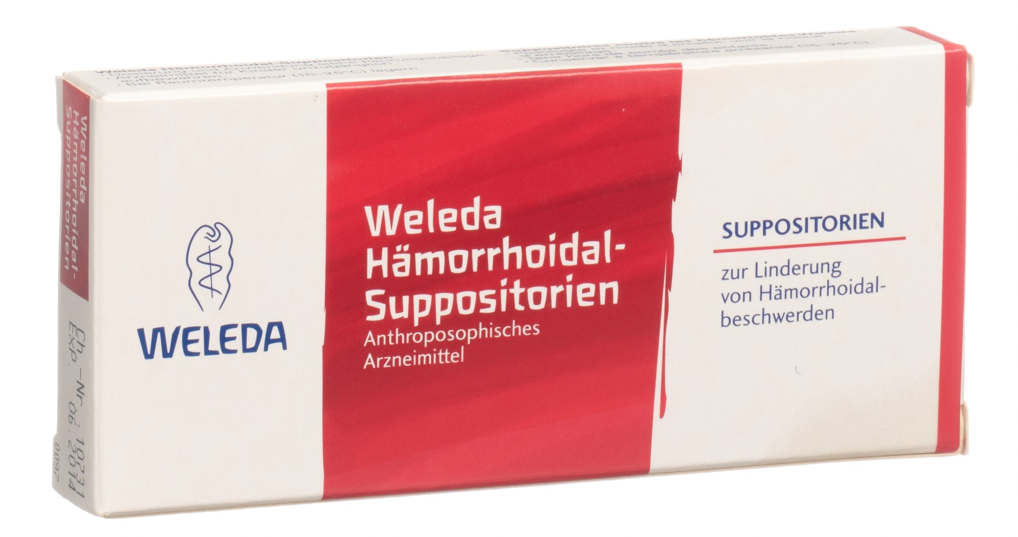 Weleda suppositoires contre les hémorroïdes, image principale