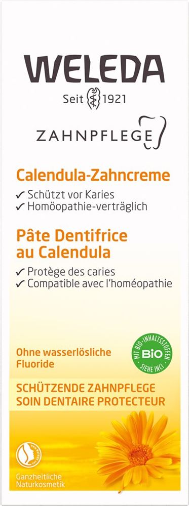 Weleda Zahncreme, Hauptbild