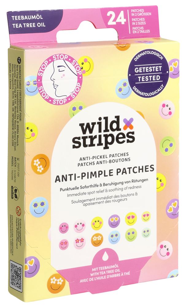 WILD STRIPES Anti-Pickelpflaster