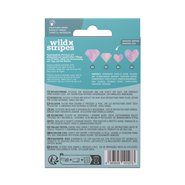 WILD STRIPES pansements anti-boutons, image 3 sur 3