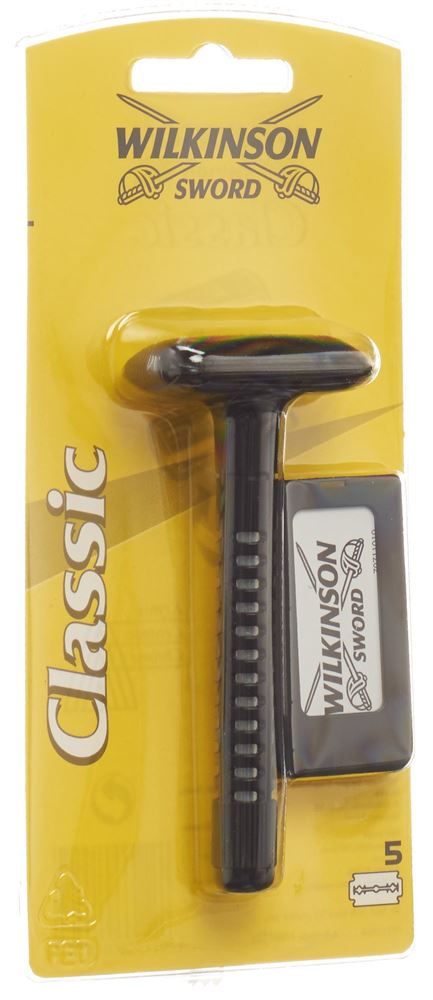 Wilkinson Classic rasoir à double tranche + 5 lames