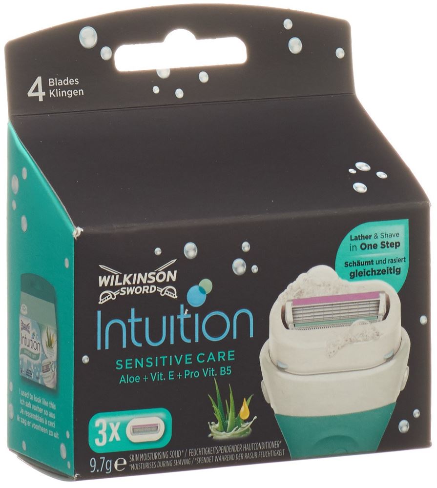 Wilkinson Intuition sensitive 3 lames, image principale