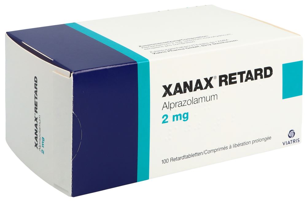 XANAX retard 2 mg, image principale