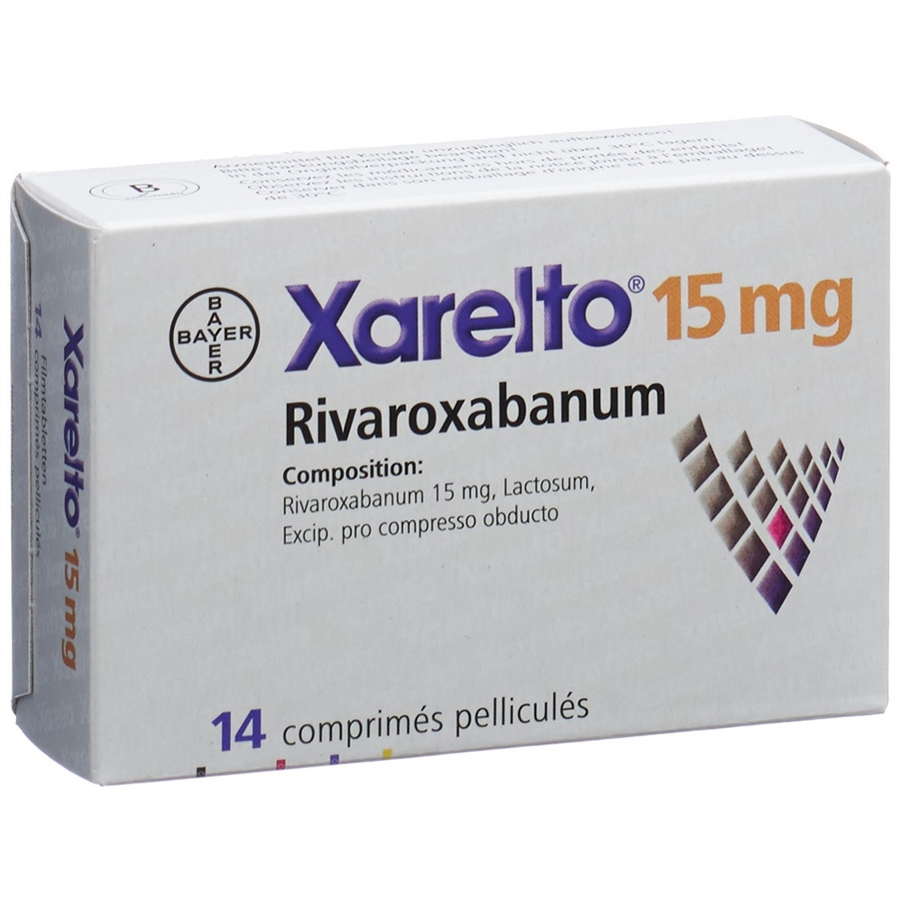 XARELTO Filmtabl 15 mg Blist 14 Stk, Bild 2 von 2