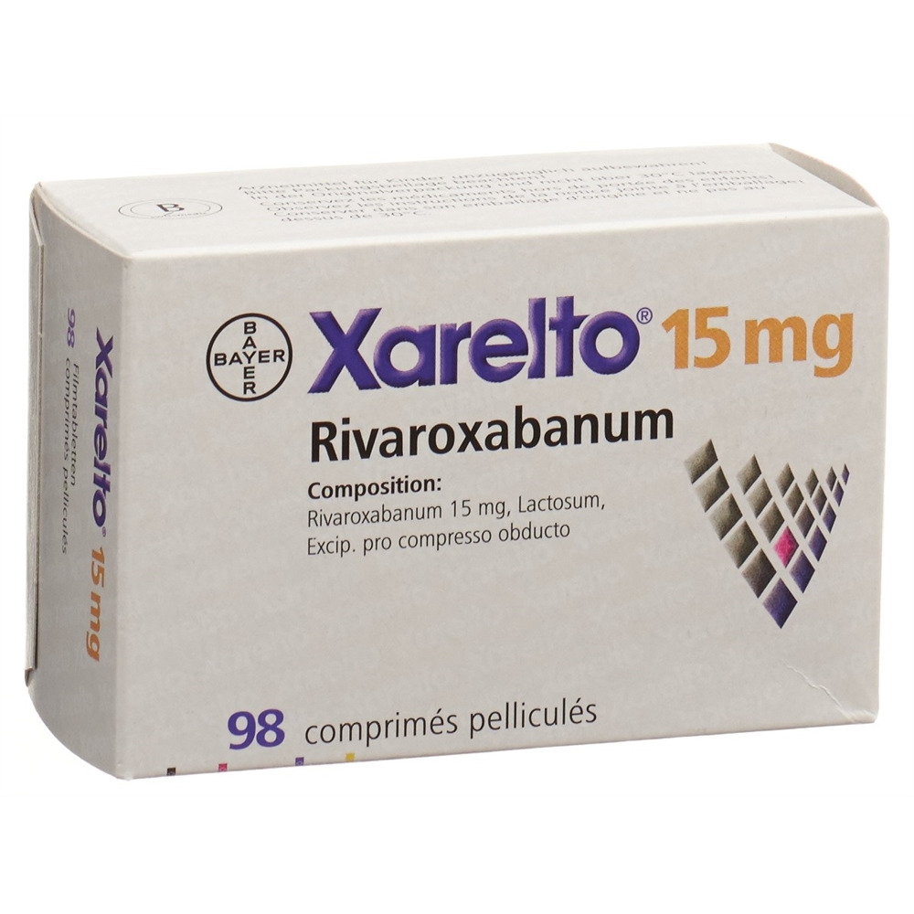 XARELTO Filmtabl 15 mg Blist 98 Stk, Bild 2 von 2