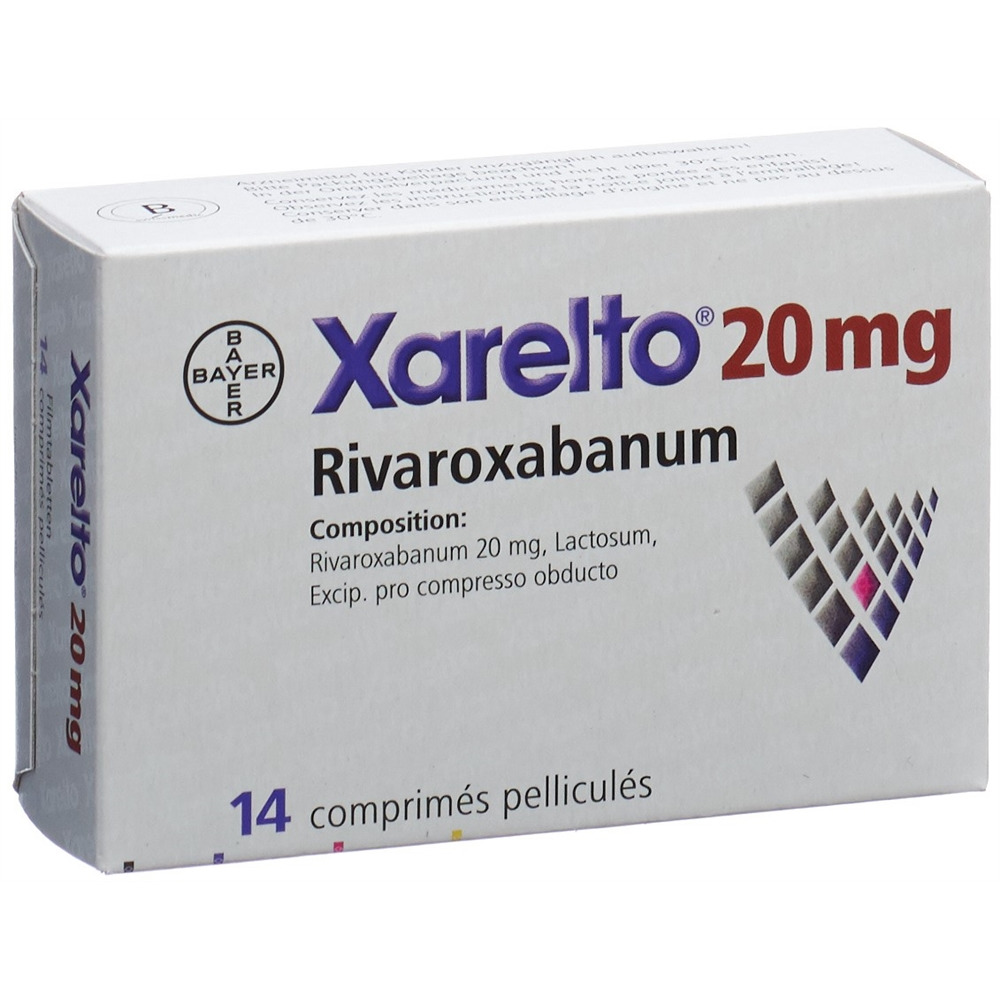 XARELTO Filmtabl 20 mg Blist 14 Stk, Bild 2 von 2