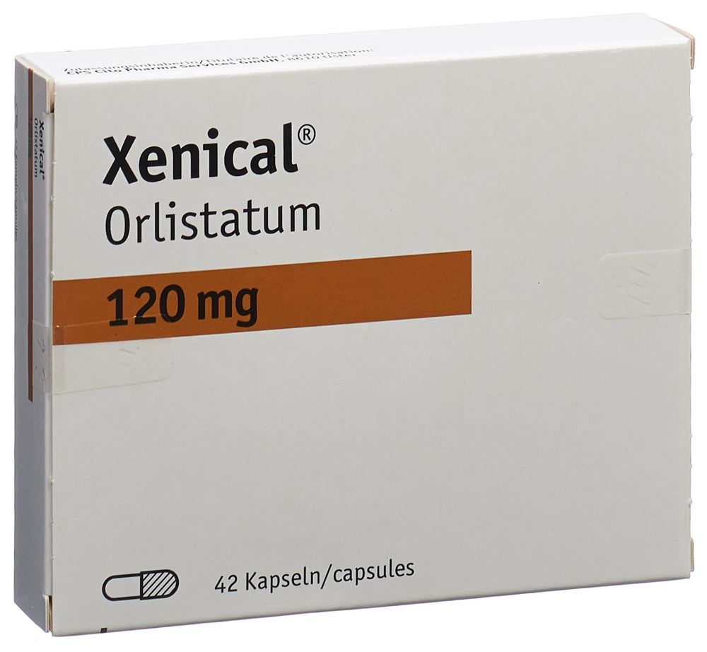 XENICAL caps 120 mg blist 42 pce, image principale