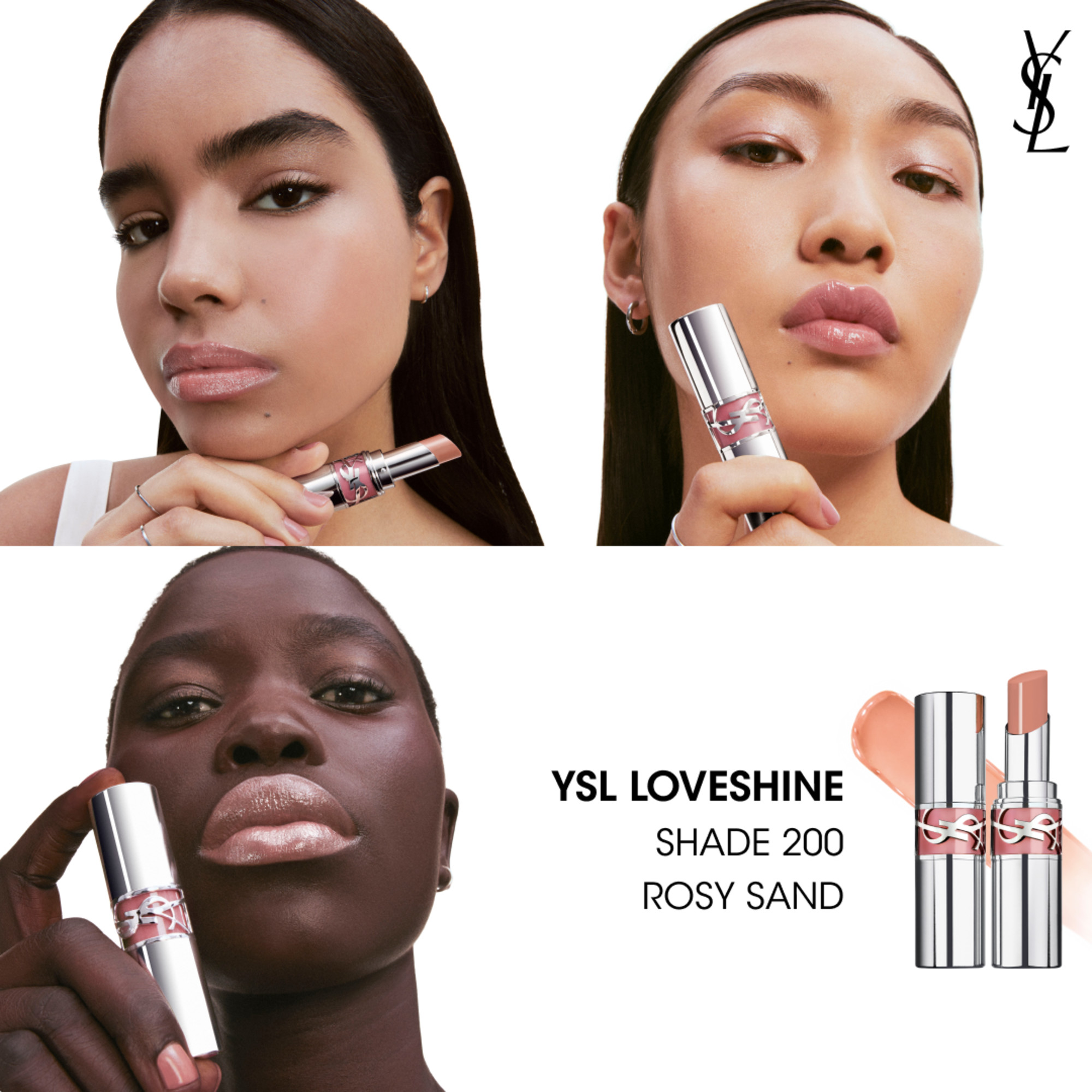 YVES SAINT LAURENT Loveshine Rouge Volupte Shine Lippenstift, Bild 3 von 4