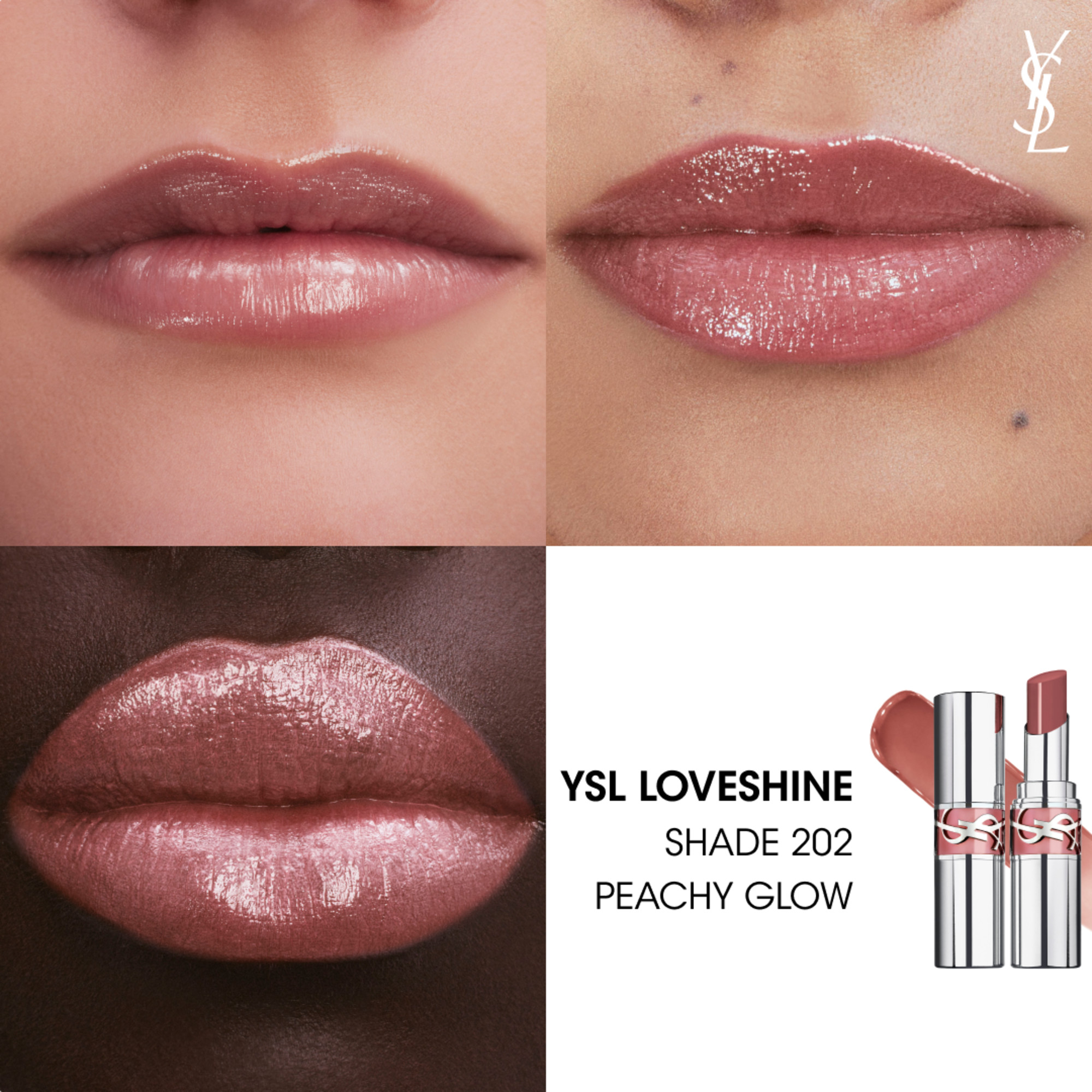 YVES SAINT LAURENT Loveshine Rouge Volupte Shine Lippenstift, Bild 3 von 4