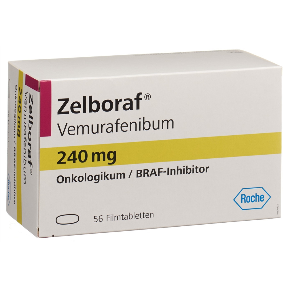 ZELBORAF cpr pell 240 mg blist 56 pce, image principale