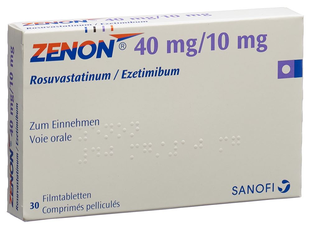 ZENON Filmtabl 40 mg/10 mg Blist 30 Stk, Hauptbild