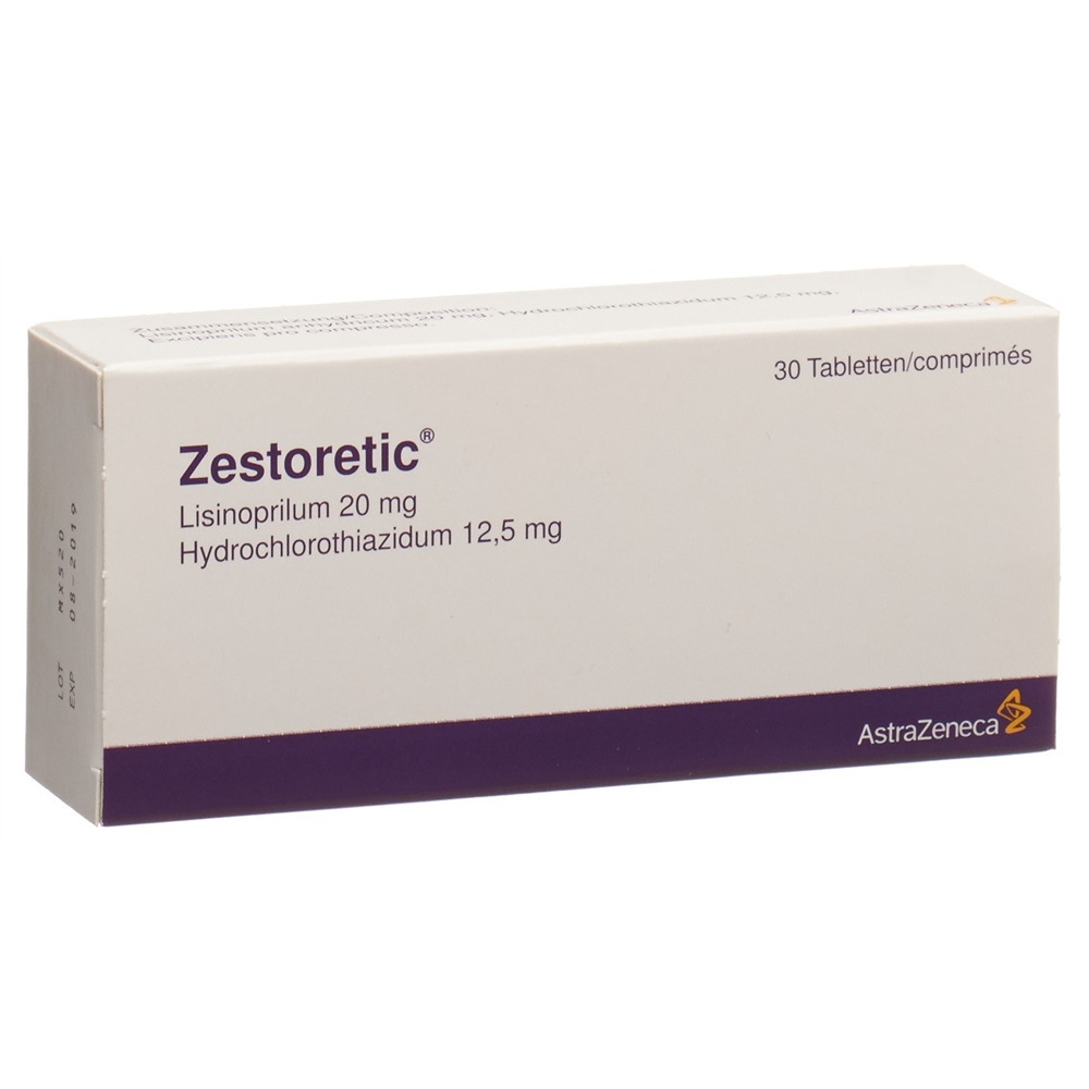 Zestoretic cpr 20/12.5 blist 30 pce