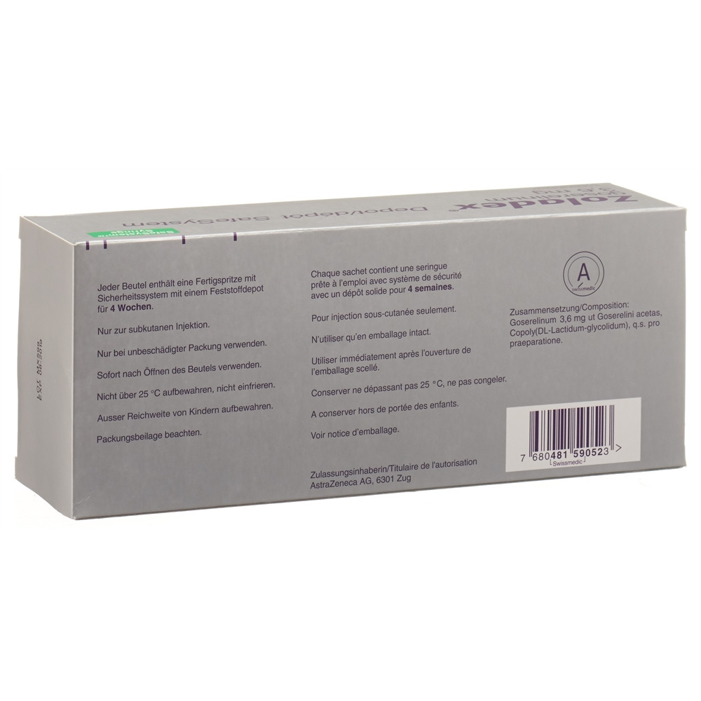 ZOLADEX safesystem 3.6 mg, image 2 sur 2