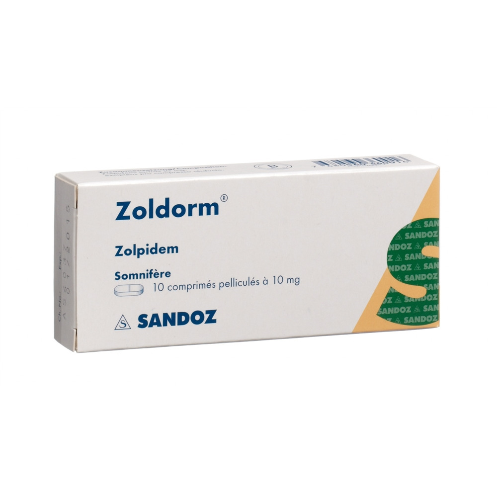 ZOLDORM cpr pell 10 mg blist 10 pce, image 2 sur 2