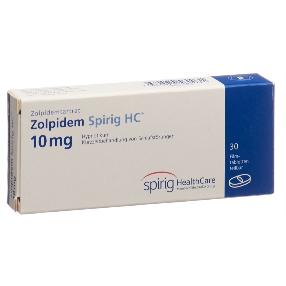 ZOLPIDEM Spirig HC 10 mg