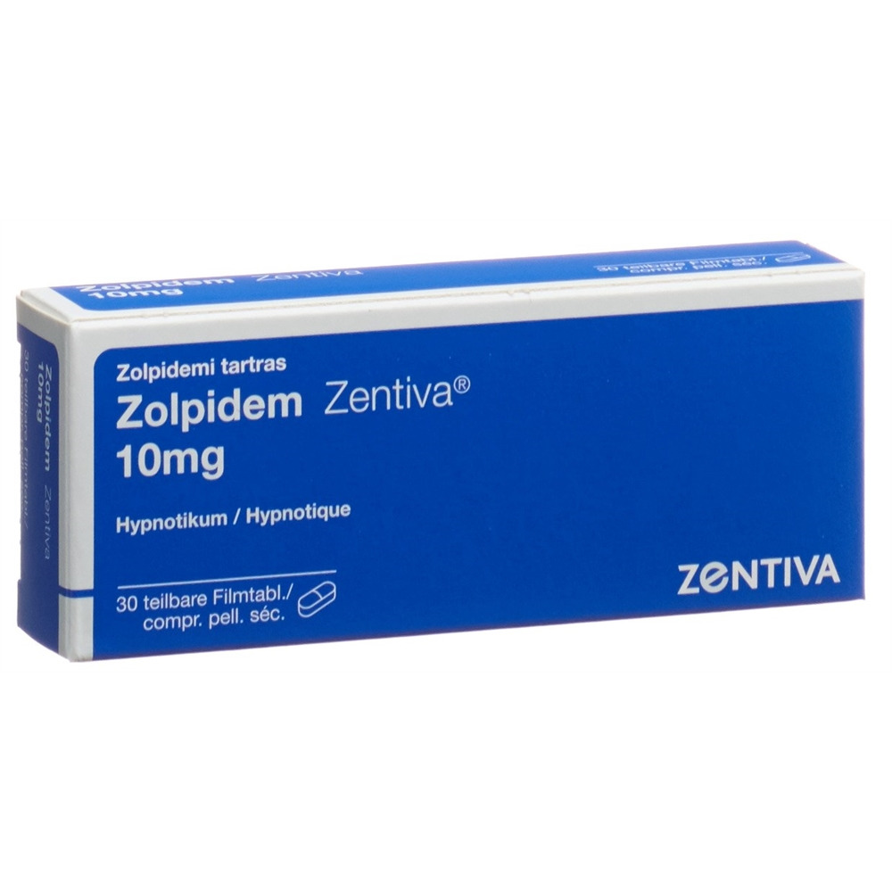 Zolpidem Zentiva Zentiva 10 mg, image principale