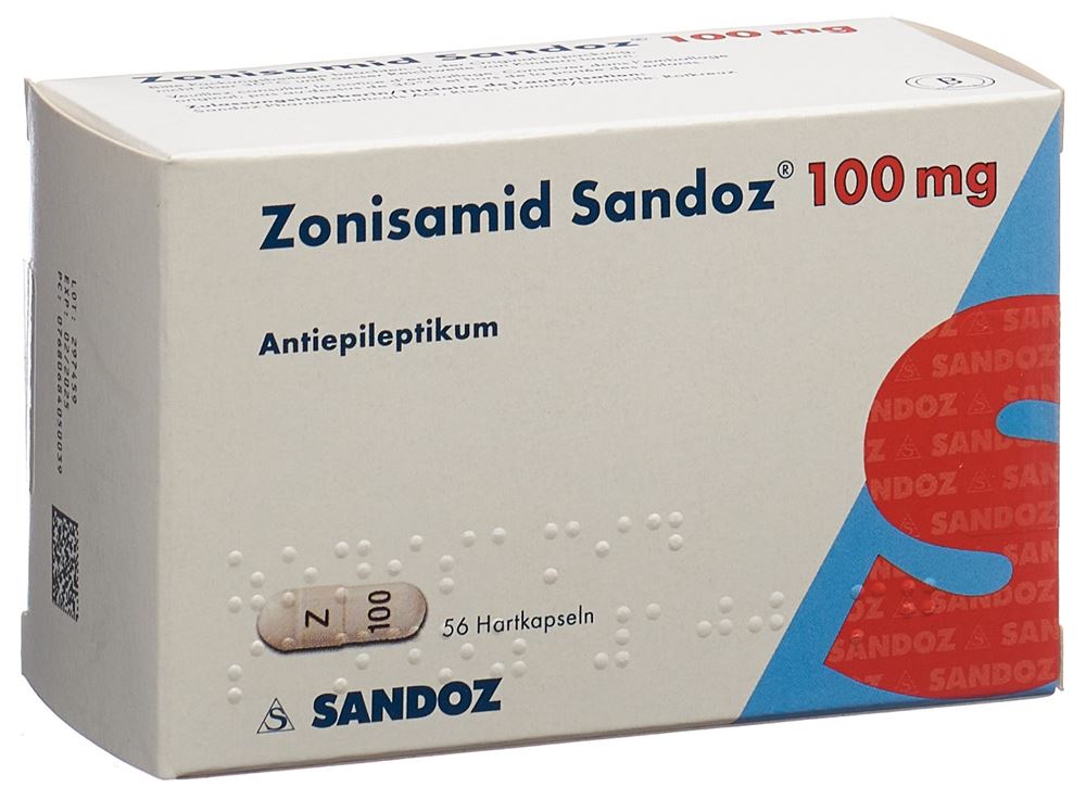 ZONISAMIDE Sandoz 100 mg, Hauptbild
