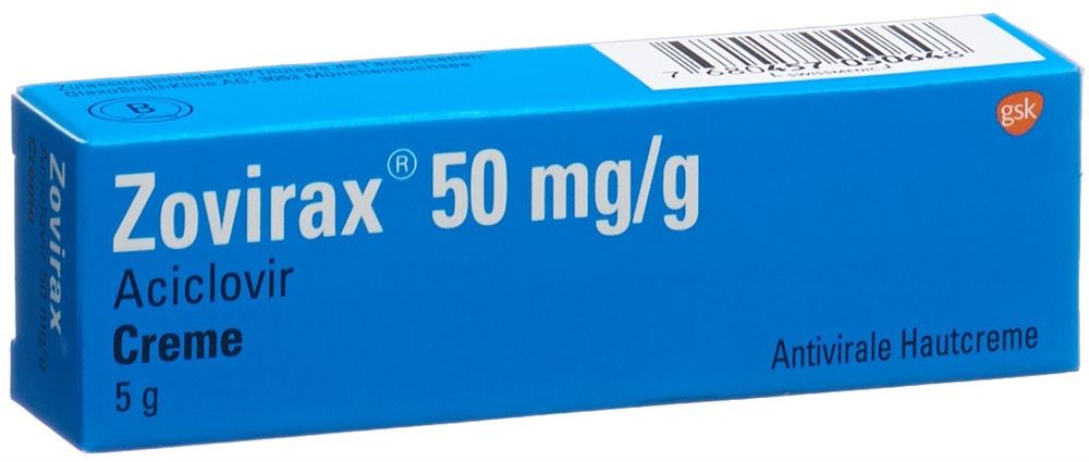 ZOVIRAX Creme Tb 5 g