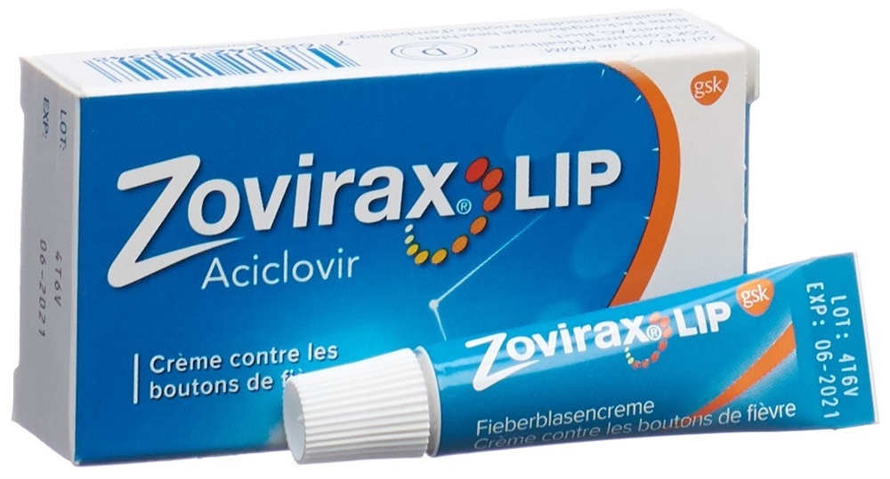 ZOVIRAX crème contre bouton fièvre, image 3 sur 5